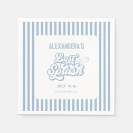 Blue Last Stänk Bachelorette Pappersservett