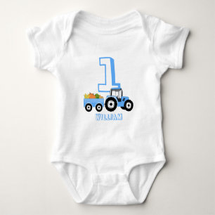 Blue Lastbil Farm Producer Birthday Boy T Shirt