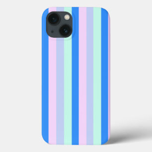 Blue, Lavender, Rosa & Pastel Mint Grönt Rand