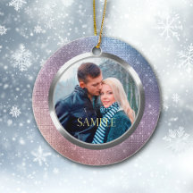 Blue Lavender Starry Ljus Första jul