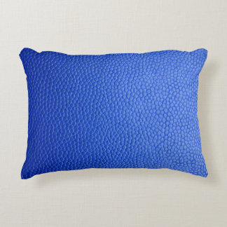 Blue leather skin texture skin prydnadskudde