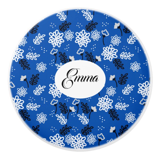 Blue leaves romantic garden knopp (Framsidan)