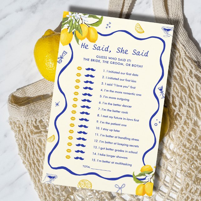 Blue Lemon Möhippa sa att hon sa att spel (Skapare uppladdad)