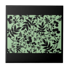 Blue Levy Florah Tile Design Kakelplatta