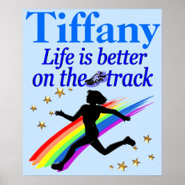 BLUE LIFE ÄR BÄTTRE PÅ DEN SPÅRBARA ANPASSNINGSBAR POSTER