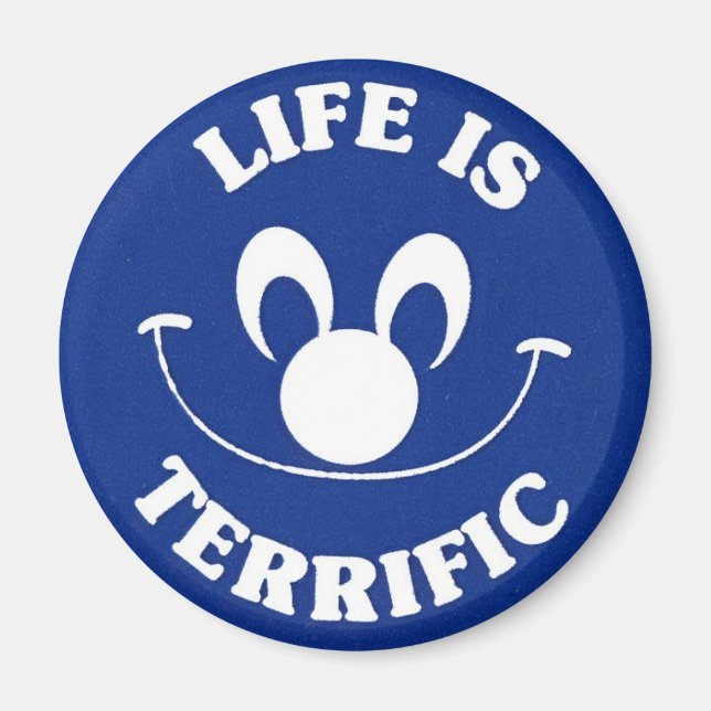 Blue Life är ett fruktansvärt magnet (Framsidan)