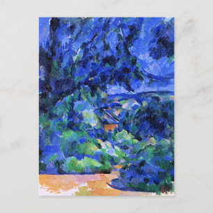 Blue Ligcape by Paul Cezanne Vykort
