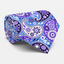 Blue Lila Bandana Paisley Finare Rodeo Hoedown Slips