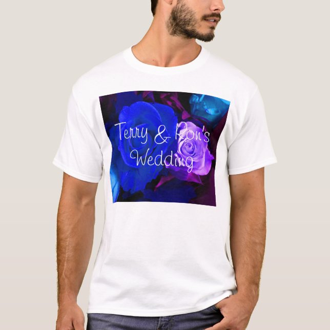 Blue Lila Ro Tee Shirt (Framsida)
