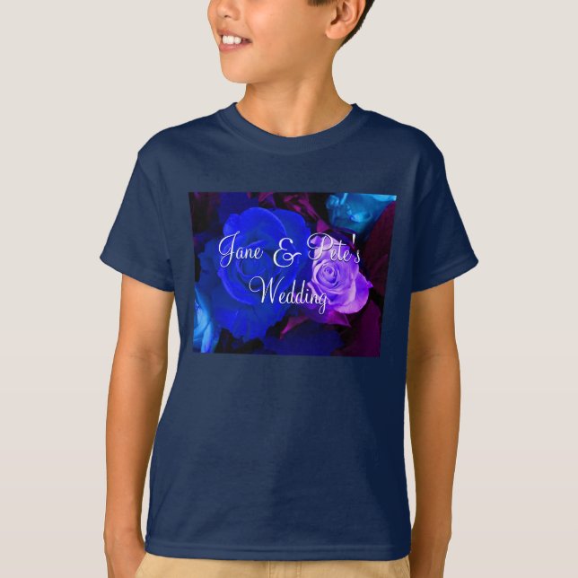 Blue Lila Ro Tee Shirt (Framsida)