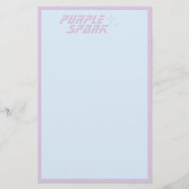 Blue Lila Small Business Brevpapper