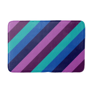 Blue Lila Teal Rand Medium Bath Mat Badrumsmatta