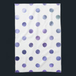 Blue Lila Violet Metallic Faux Foil Polka Dot Kökshandduk<br><div class="desc">Använda vår coola mall, teckning, foto, grafik eller illustration och lägg sedan till ett namn, text, citat eller monogram för att skapa din egen anpassningsbar eller trasa med monogrammet. Klicka på knappen "Anpassa den!" för att göra den helt anpassad. De här diskhandduvorna eller trasa är underbara gåvor för manar, kvinnor...</div>