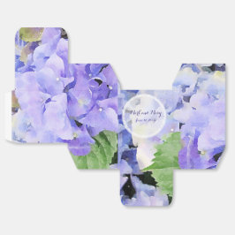 Blue Lilac Personligt bröllp Hydrangea Presentaskar