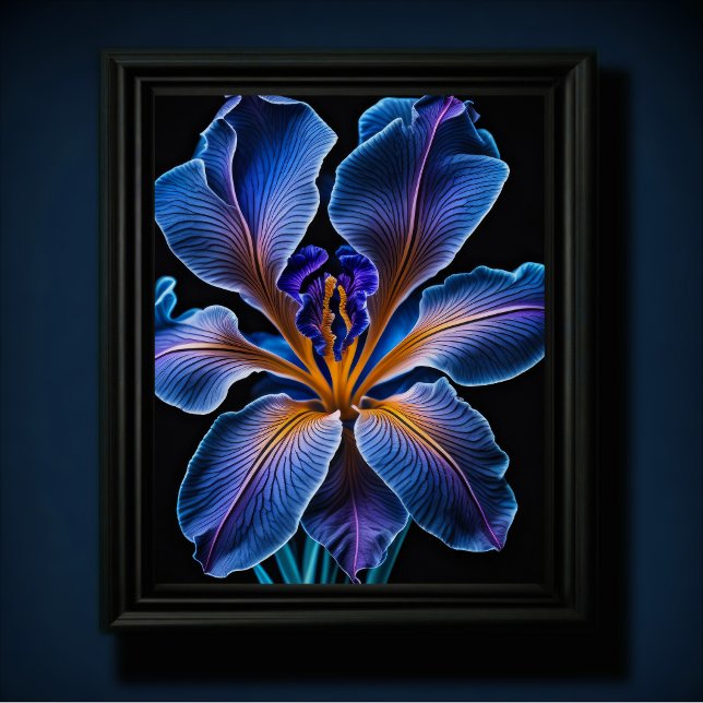 Blue Lily Poster (Skapare uppladdad)
