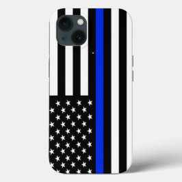 Blue LIne Polisassistent Flagga