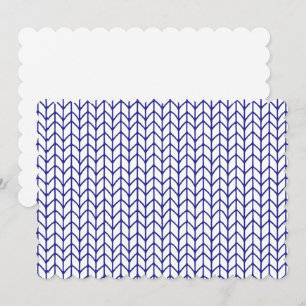 BLUE LINE STICKA 5x7 - platta kort/Vågrät Kort