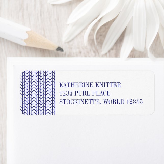 BLUE LINE STICKA Returetiketter Returadress Etikett (Insitu)
