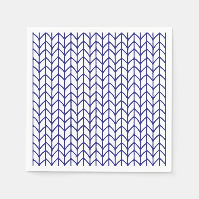 BLUE LINE STICKA Standard Cocktail Papper Napkins Pappersservett (Framsidan)