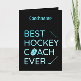 Blue linjer - Best hockey tränare nånsin tack vare Helgkort