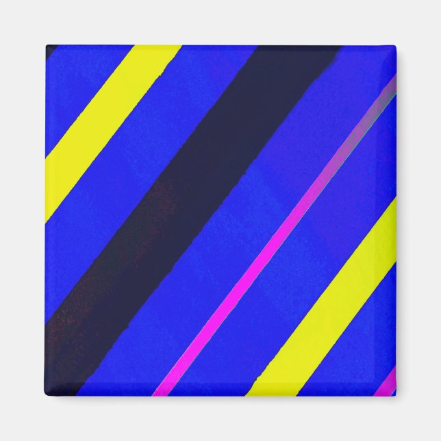 Blue linjer magnet (Framsidan)