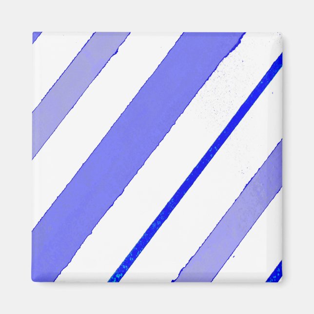 Blue linjer magnet (Framsidan)