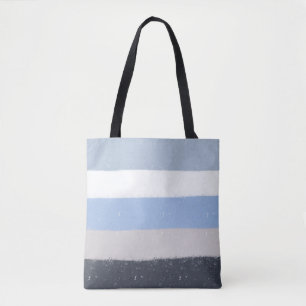 Blue linjer tygkasse