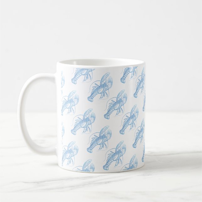 Blue Lobster Kaffemugg (Vänster)