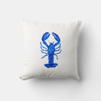 Blue Lobster Kudde