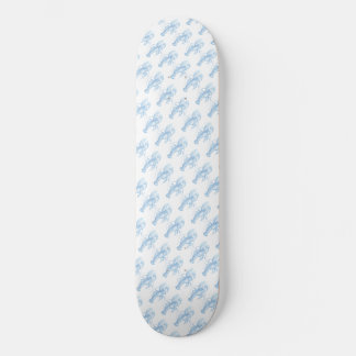 Blue Lobster Mini Skateboard Bräda 18,5 Cm