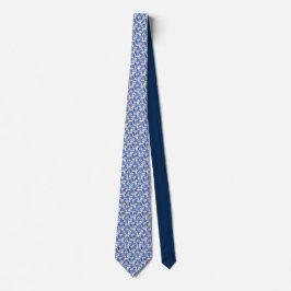 Blue Lobster Neck Tie Slips