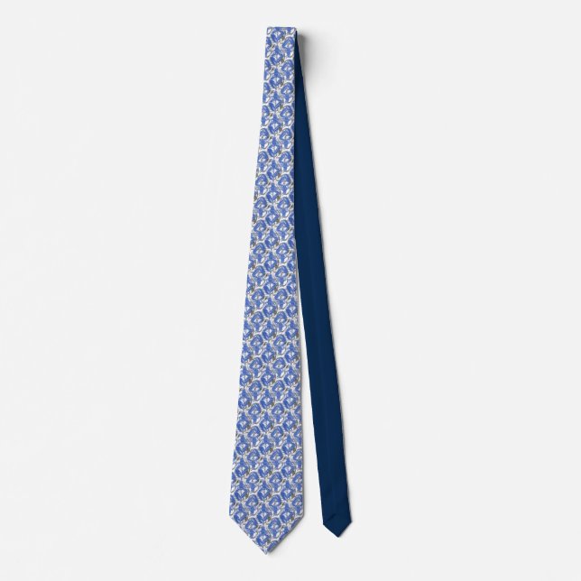 Blue Lobster Neck Tie Slips (Framsida)