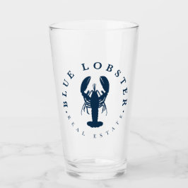 Blue Lobster Real Gods Maine Pint Glass Kopp