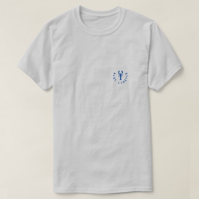 BLUE LOBSTER T SHIRT (Design framsida)