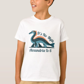 Blue Loch Ness Birthday Shirt T Shirt