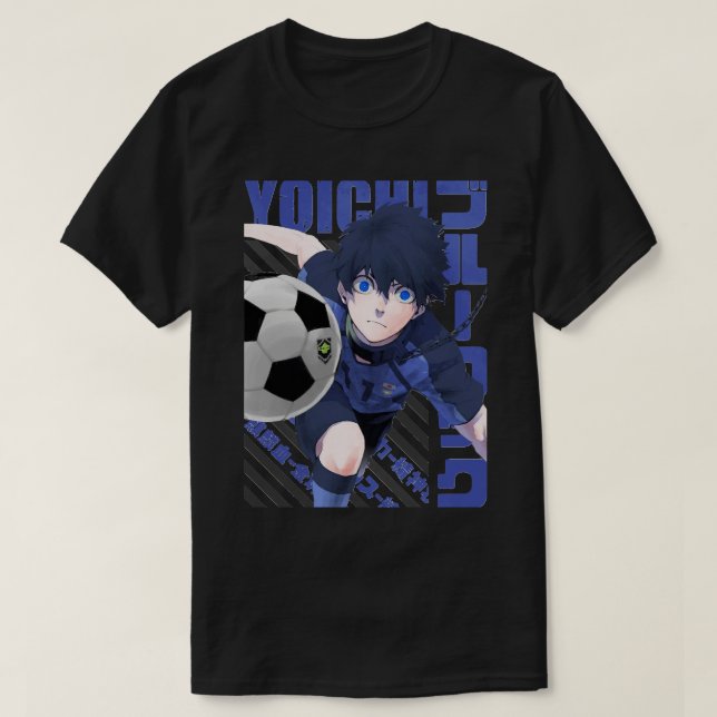 Blue Lock Yoichi Isagi T Shirt (Design framsida)