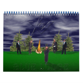 BLUE LODGE-kalender Kalender