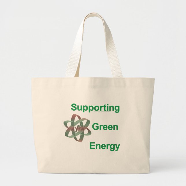 Blue Lodge Masons Go Green Jumbo Tygkasse (Framsidan)