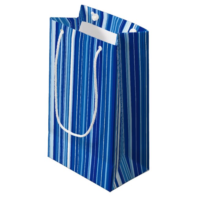 Blue Lodrät Rand (Framsidan Vinklad)