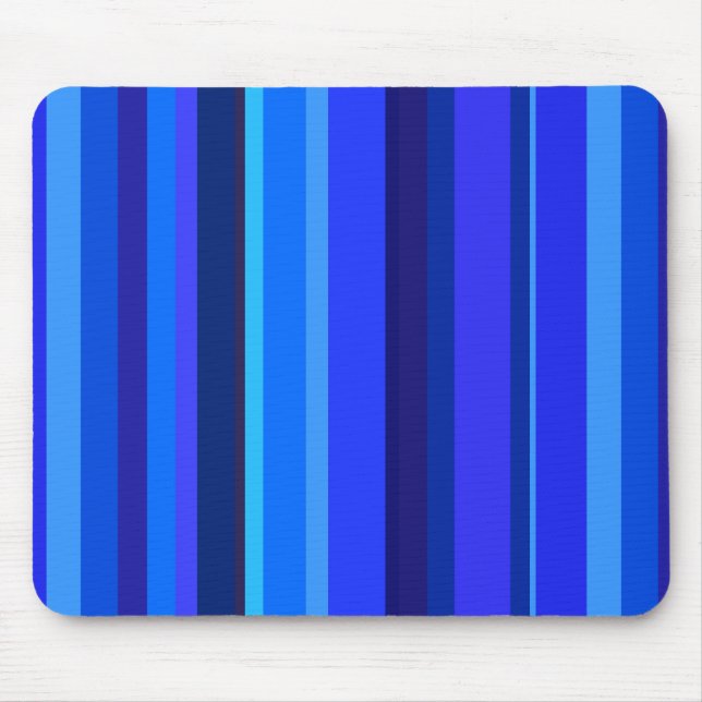 Blue lodrät rand musmatta (Framsidan)