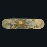 Blue Lotus Flower på Tan Background med Write Old School Skateboard Bräda 21,6 Cm<br><div class="desc">En vacker blå blomma i fullt-blomman står i centrum för biet. Gultens centrum är nästan hypnotiskt i sin ära. Lägg till lite elegans i ditt hem med den här utskriften!</div>