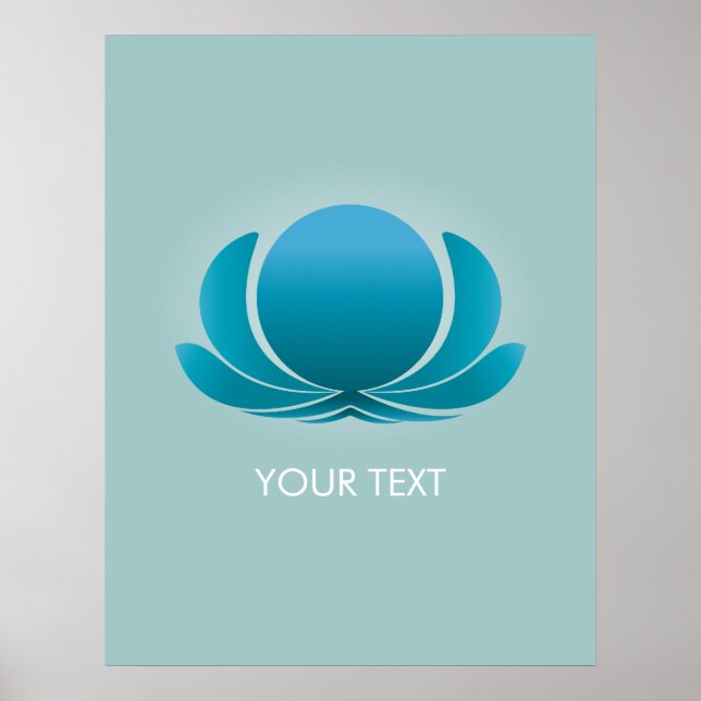 BLUE LOTUS POSTER (Framsidan)