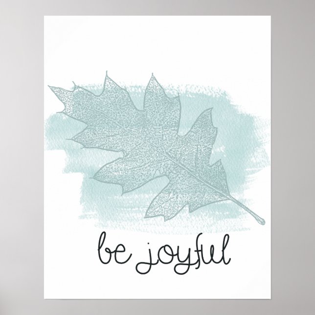 Blue Löv Poster (Framsidan)