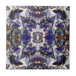Blue Lövs Kaleidoscope Tile Kakelplatta