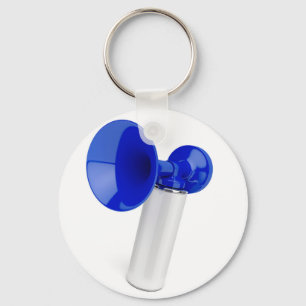Blue luft horn nyckelring
