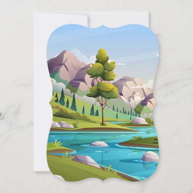 Blue Lugn River (Framsida)