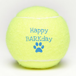 Blue Lycklig Barkday Birthday Pet Hund Leksak