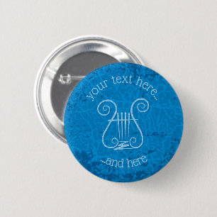 Blue Lyre Background Knapp