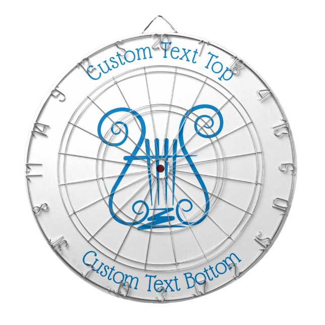 Blue Lyre Darttavla (Framsidan)