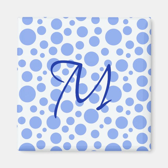 Blue M Magnet (Framsidan)